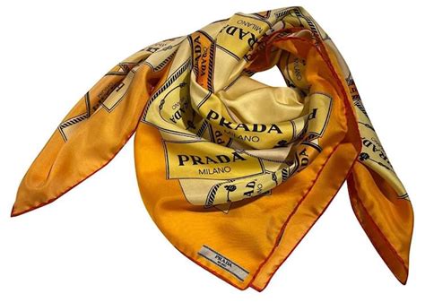 prada scarves ebay|Prada silk scarves.